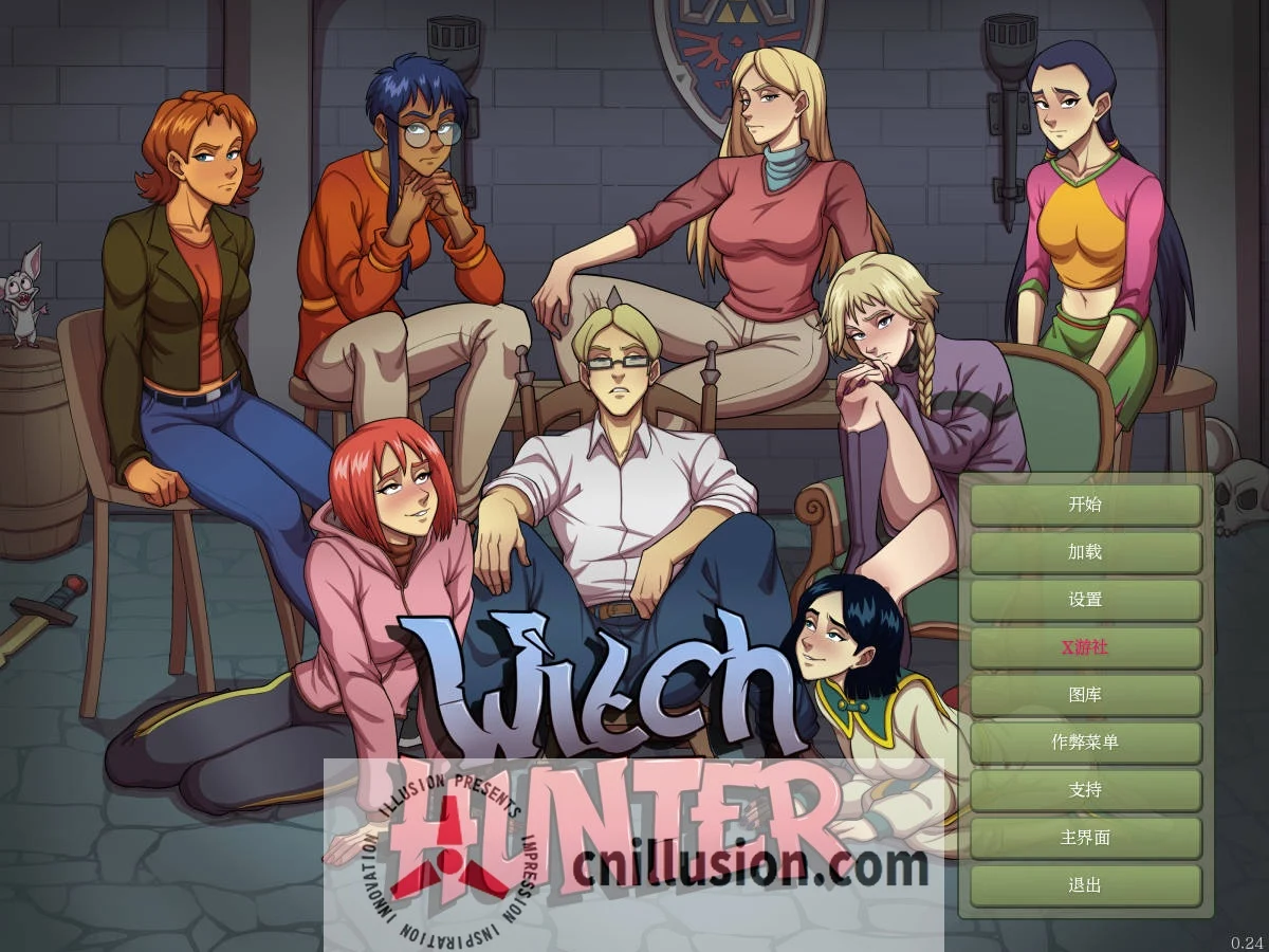 女巫猎人 (Ver0.24.0 官中动态SLG) / Witch Hunter / [官方中文/WY/FM 3.8G]