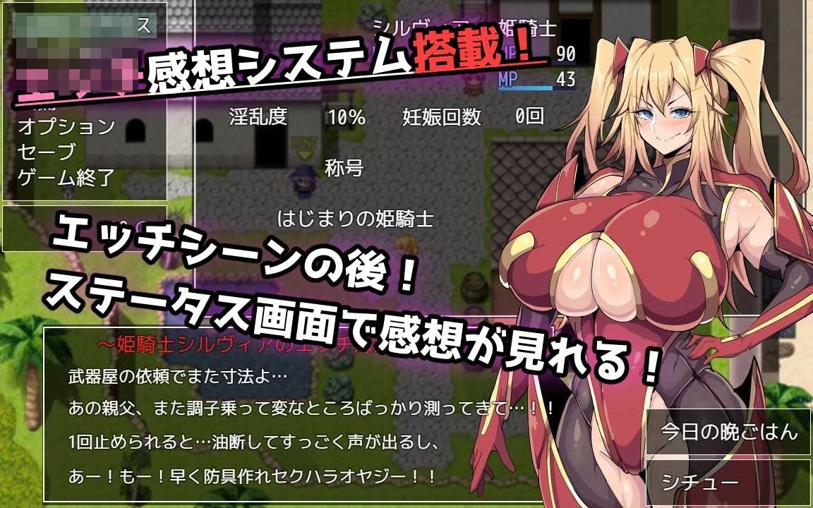公主骑士西尔维娅 [AI汉化Demo版] / 汉化  1.7G