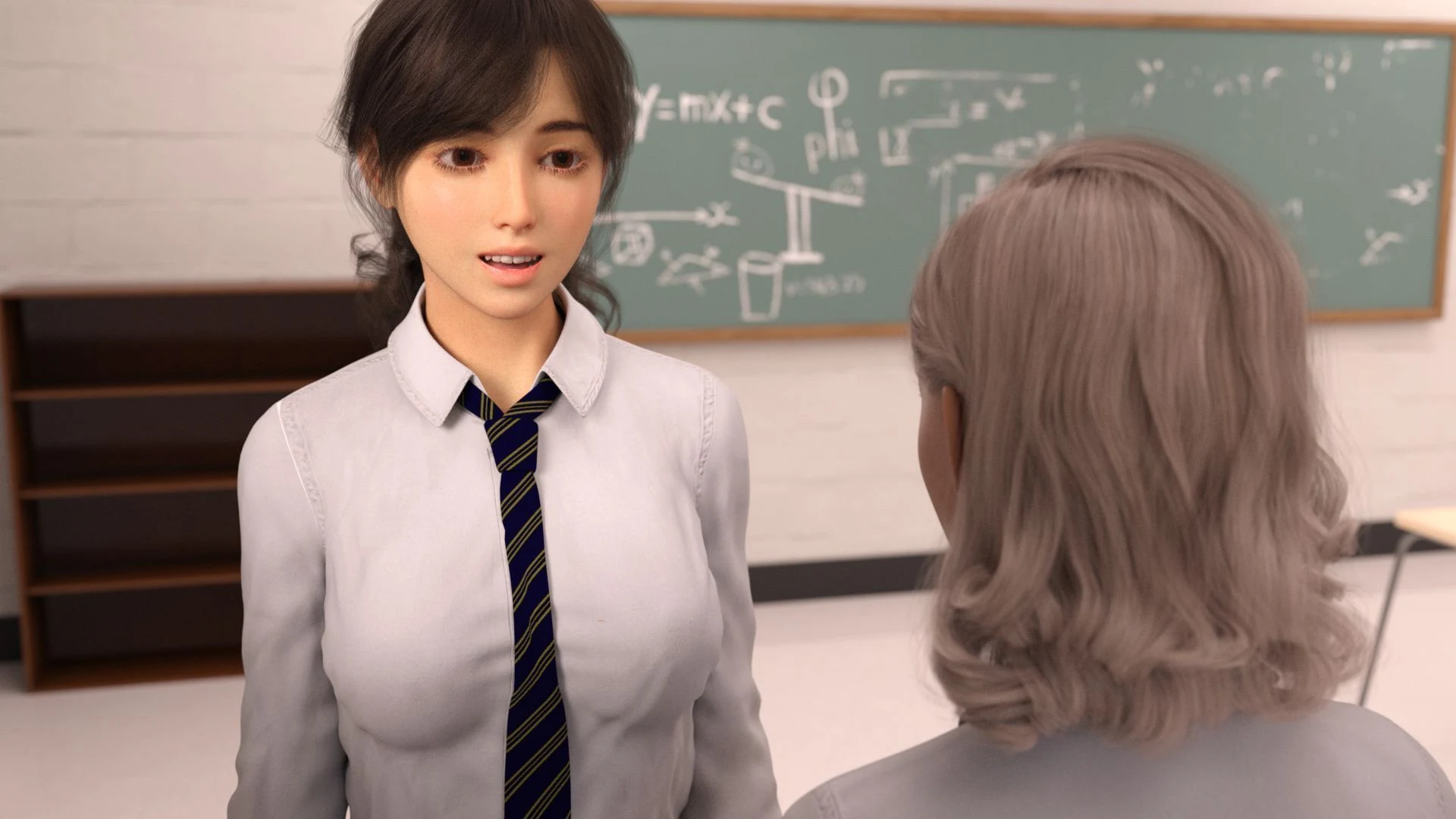 【欧美SLG/中文/3D】裸体学校 Nudist School 0.5【PC+安卓/1G】 畅玩游戏 预览第5张