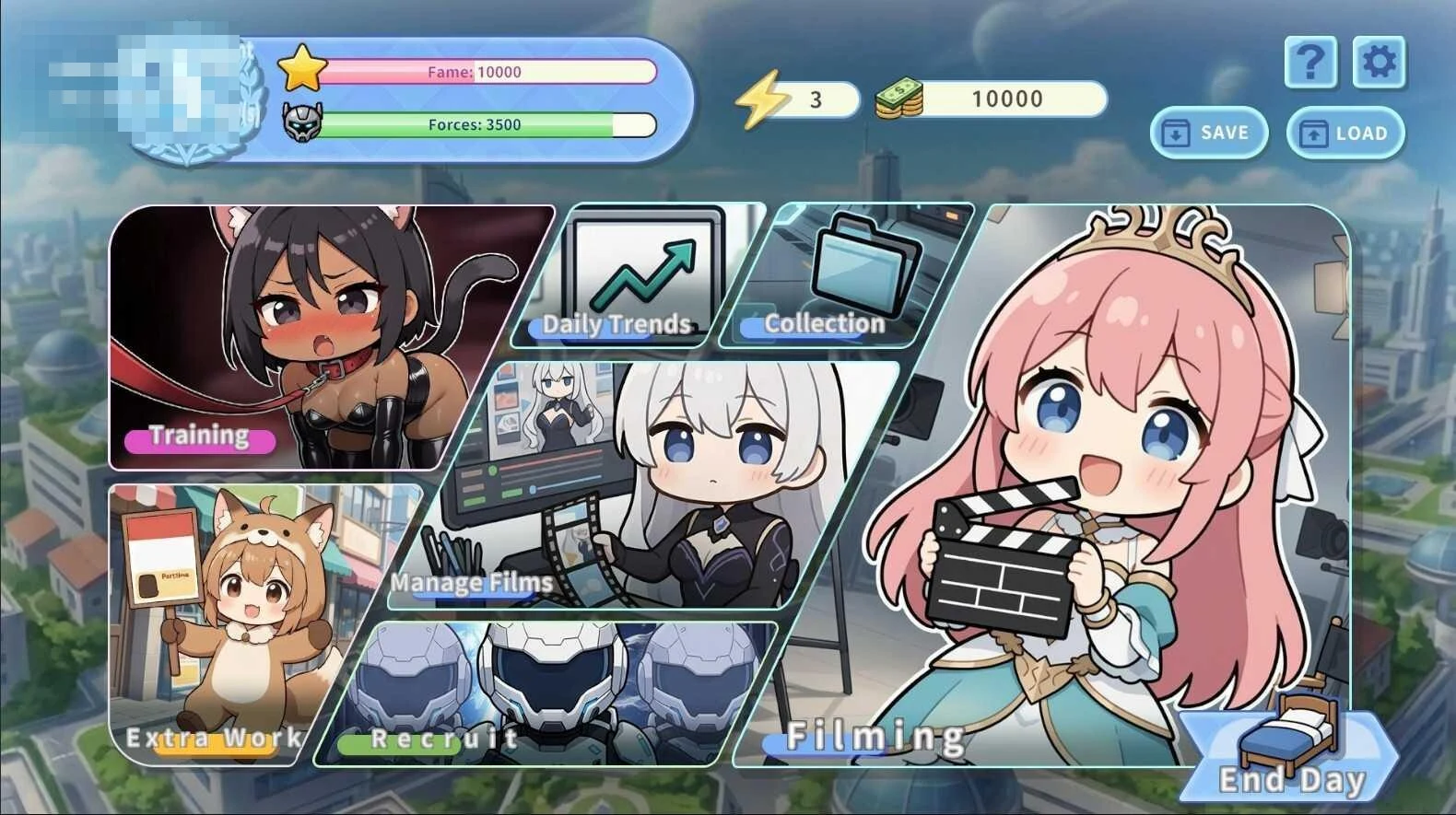我的帝国公主是女优 My Princess is The AV Idol 〔官方中文步兵版〕【日系SLG/官中/步兵/PC】〔3.67G〕