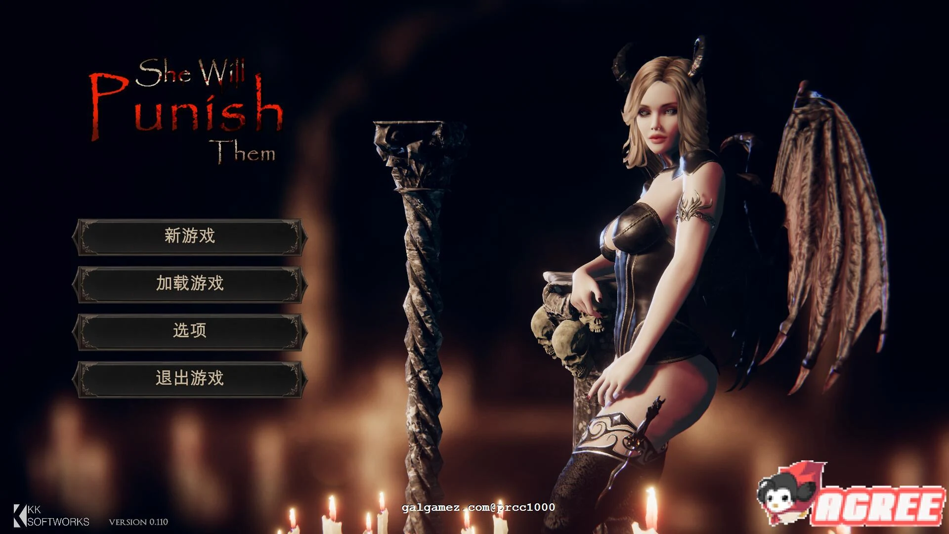 惩戒魅魔 3D大型ARPG/STEAM官方中文破解版（修复BUG）/新大作 全CV 4G【中文】