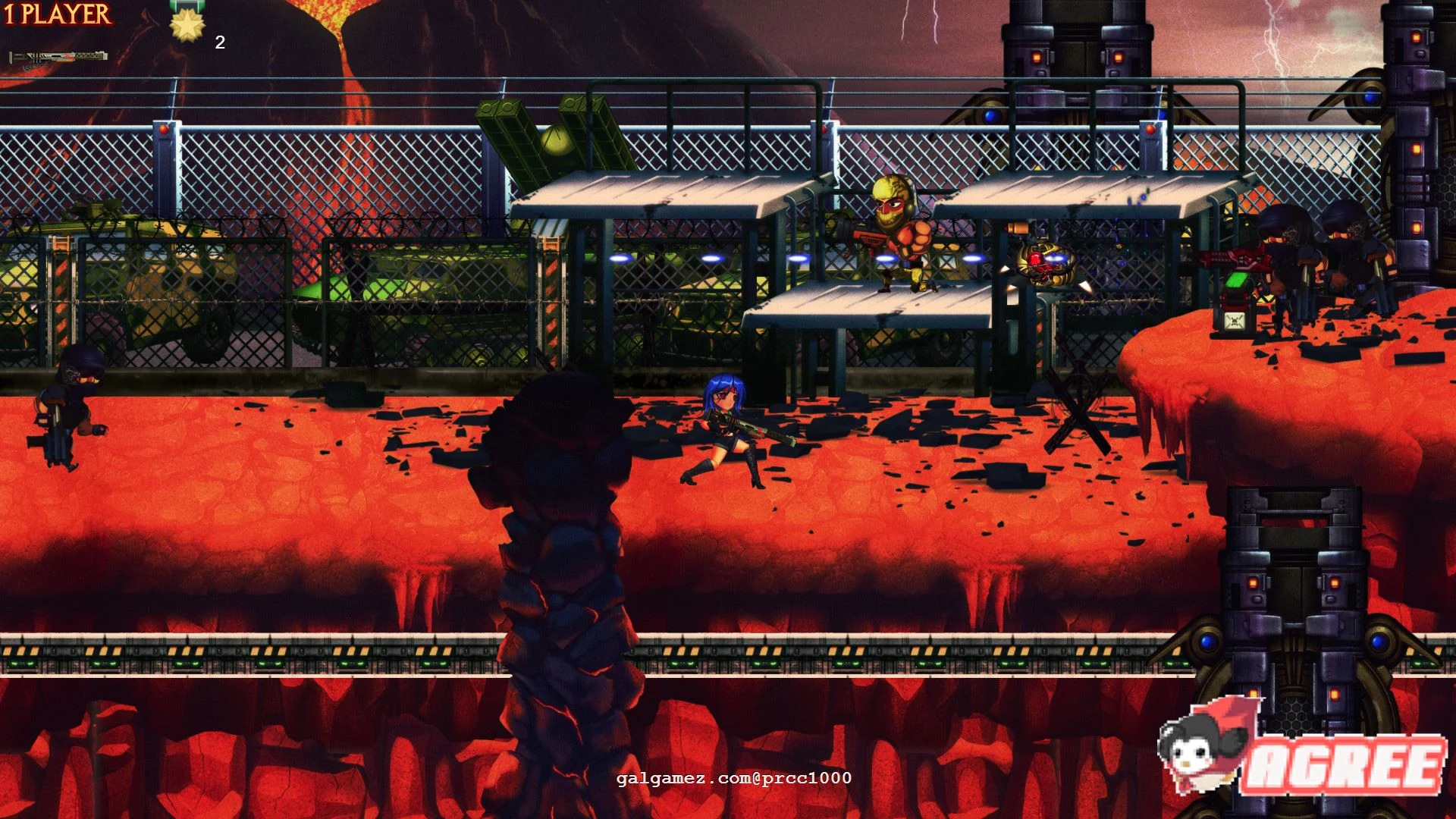 【ACT/中文/步兵/全CV】[エロ魂斗罗]铁血ディスコ Iron Disco Build.6841259官方中文版+DLC【4G/更新/全CV】 畅玩游戏 预览第4张