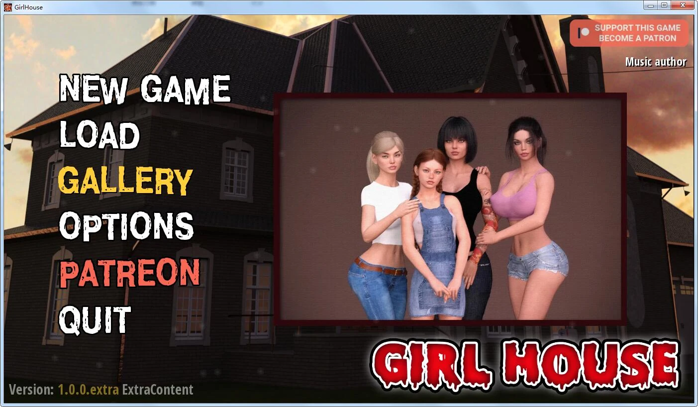 女孩之家（Girls’ House）Ver1.0 官方中文版+全CG [上垒大更新] /PC+安卓/3.6G /欧美SLG/动态