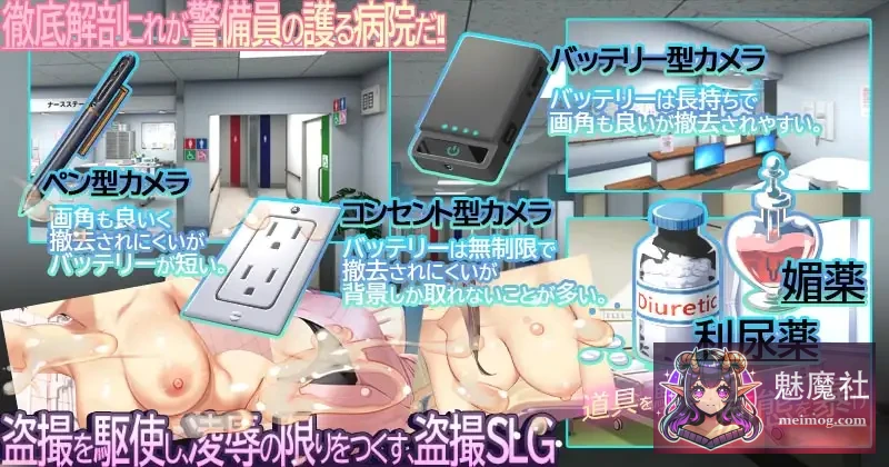 [新作SLG/侵犯/偷拍/精品] 护士呼叫·警戒员 [ナースコール警備員] [正式版] [PC] [满车率300%社团新作] [FM/百度/4G]