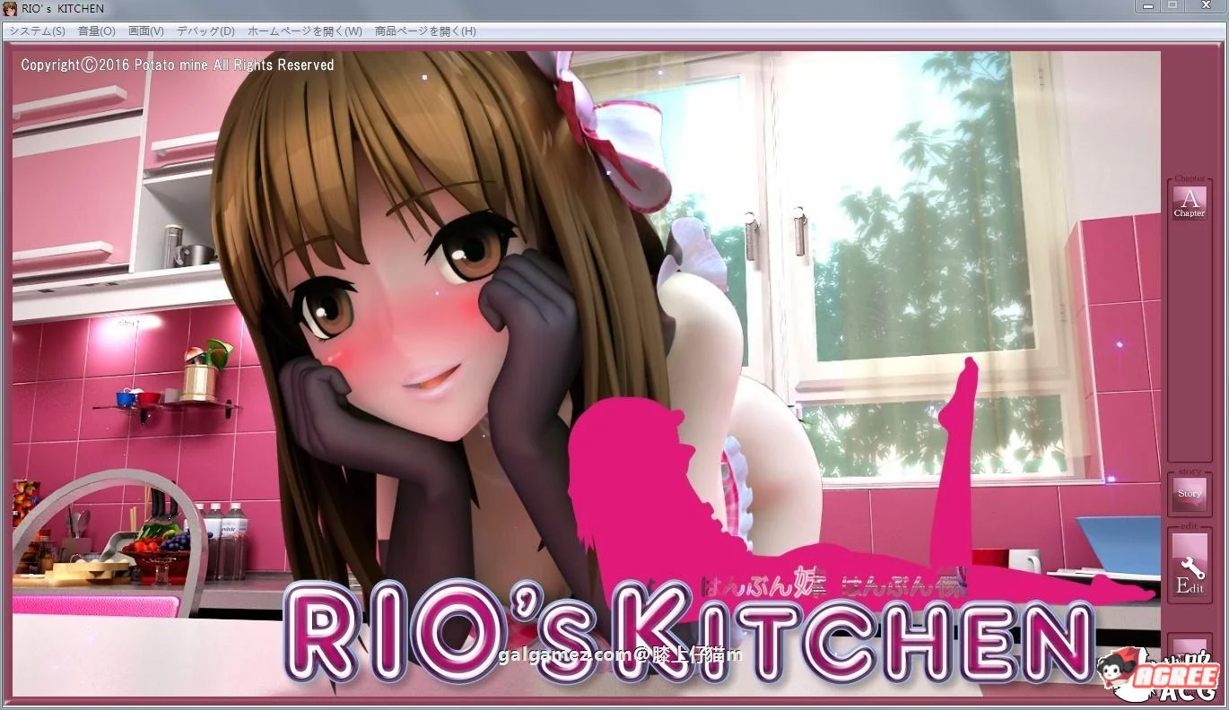 特色厨房RIO‘s KITCHEN正式版 3D/SLG全动态 [黑丝围裙+全CV+4.5G] 提取视频