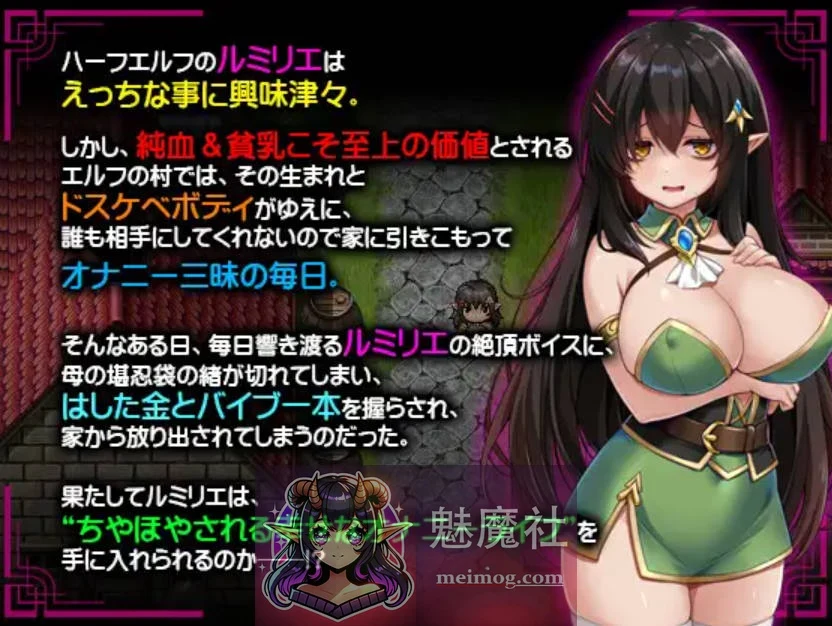 消极的半精灵大姐姐求宠爱 ネガティブな豊満ハーフエルフはちやほやされたい AI润色版 [汉化/新作/RPG] [813M|FM|WY]