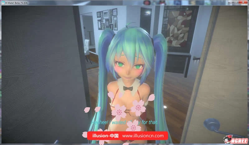 【3D互动/全动态】初音 新妻伴侣miku H mate V7EX 圣诞节特别版【1.7G】【CV/更新】 畅玩游戏 预览第2张-XACG动漫资源社——中文ACG动漫游戏社区