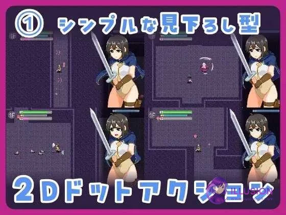 闷骚新手冒险者 in 色情陷阱塔 むっつりしんまい冒険者inエロトラップタワー [汉化版] [PC] [ACT/汉化/像素动态] [2.5G/微云网盘/直链]