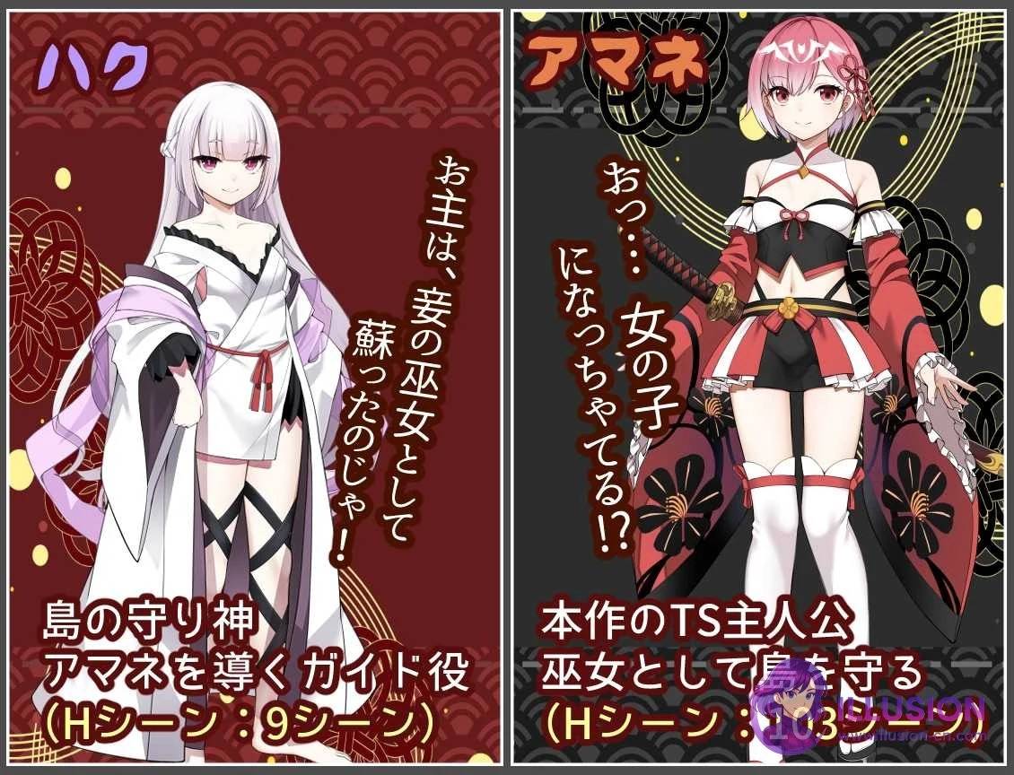 白龙之巫女与神宿之祸岛 白龍ノ巫女と神宿りの禍ツ島 [AI汉化版] [PC] [RPG/汉化/新作] [1.2G/微云网盘/直链]
