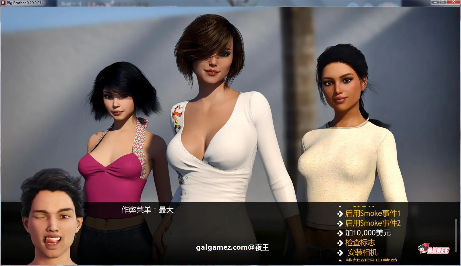 【欧美神作/汉化/动态】大兄弟 大型扩展MOD版 V1.4 汉化作弊版+全CG 【4.5G】 畅玩游戏 预览第3张-XACG动漫资源社——中文ACG动漫游戏社区 【欧美神作/汉化/动态】大兄弟 大型扩展MOD版 V1.4 汉化作弊版+全CG 【4.5G】 畅玩游戏 预览第3张