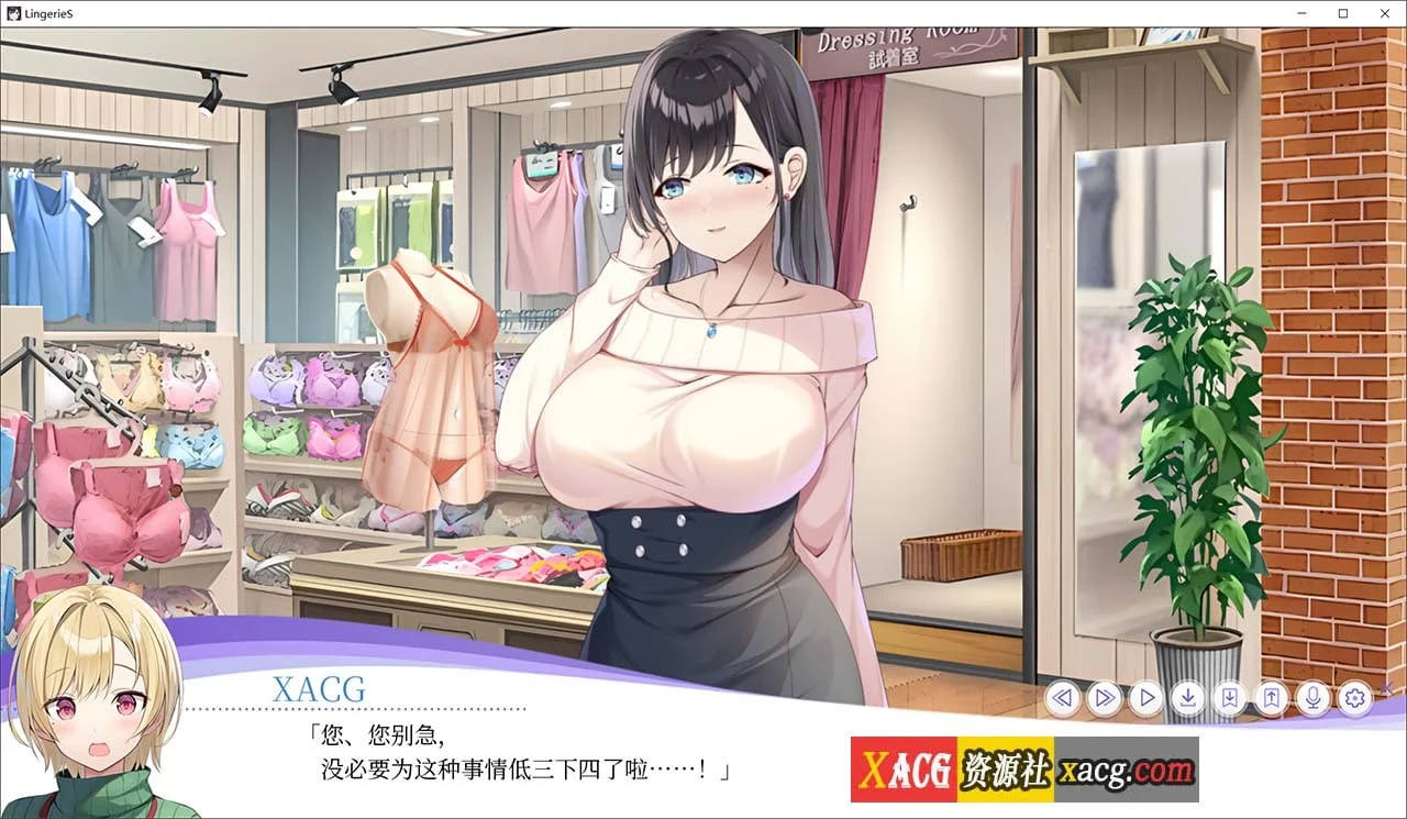 【SLG/中文/动态/全CV】内衣店 LingerieS 官方中文完结版【PC+安卓/新作/2G】 畅玩游戏 预览第5张-XACG动漫资源社——中文ACG动漫游戏社区