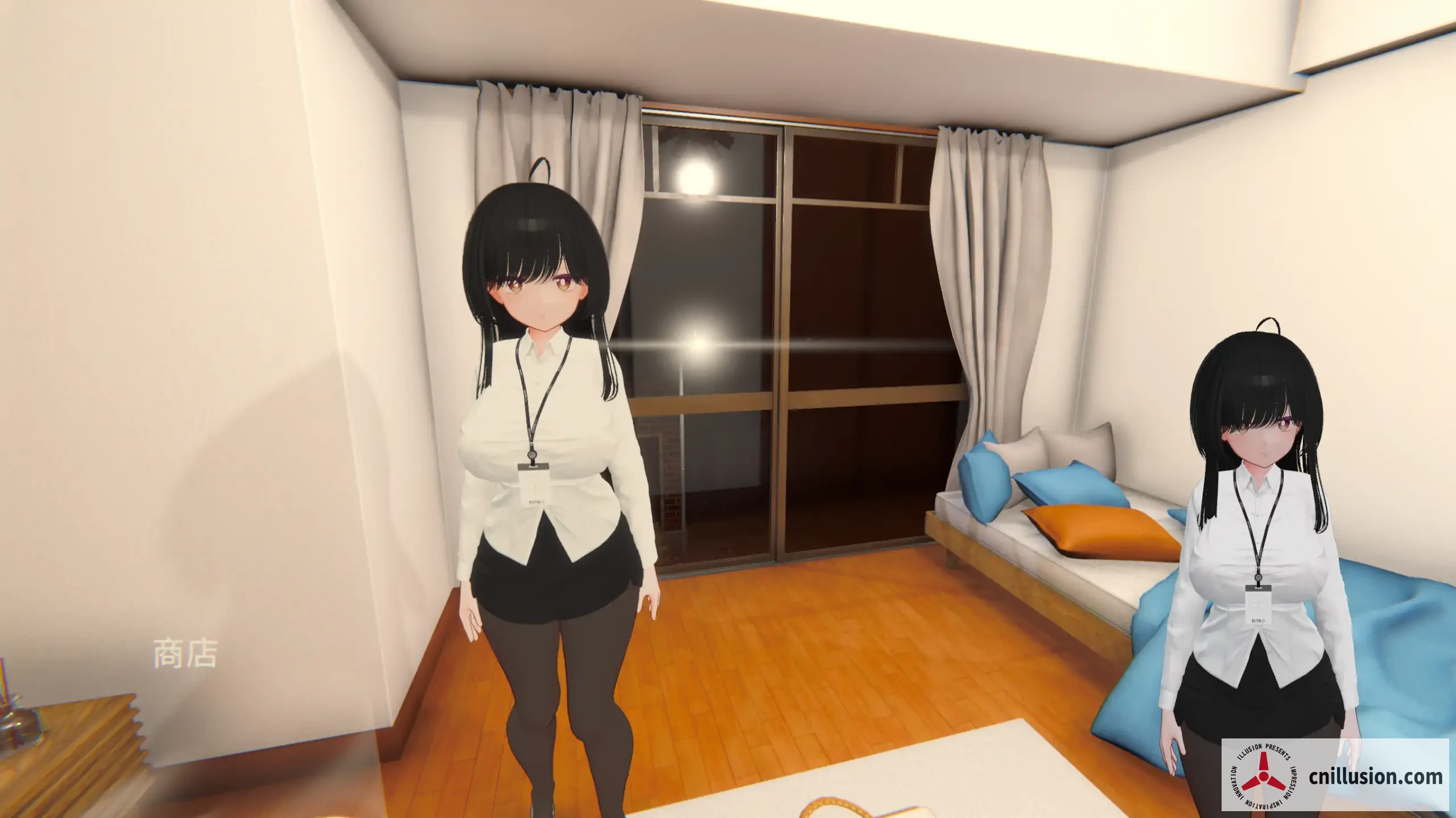 栗栗酱今天也要露出挑战！ リリちゃん今日も露出チャレンジ！ [Demo v0.3 官方中文版] [PC] [3D/官中/动态/露出] [2.3G/FM/百度]