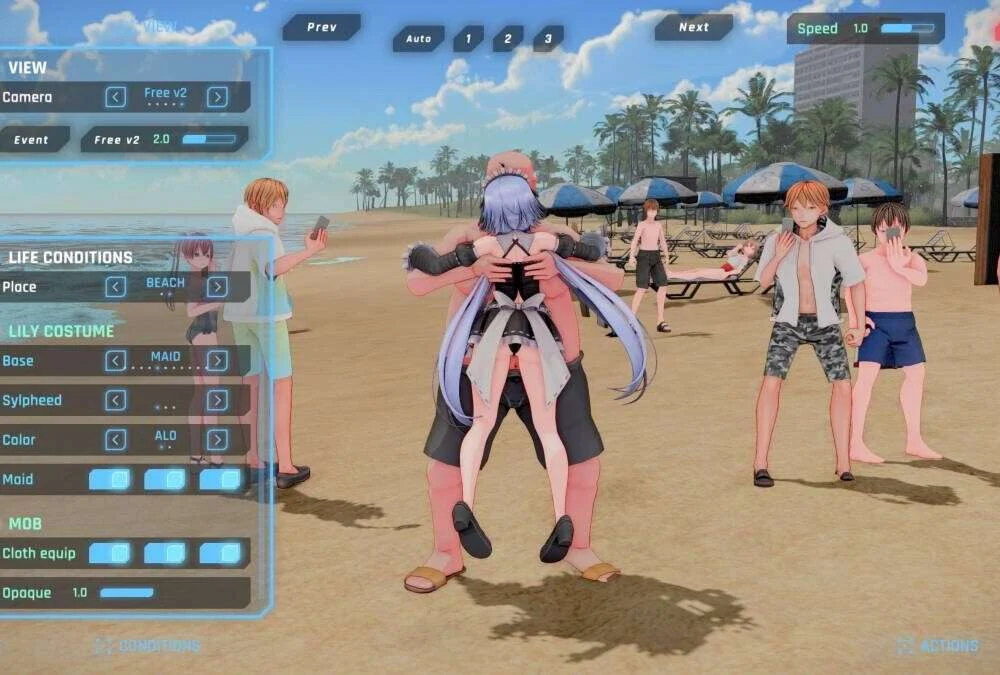 莉莉酱可操作化！【PC-3D游戏】[驱动妖精新作] 先行体验版Ver0.04 / リリィちゃんプレイアブル （1.5G）【动态】