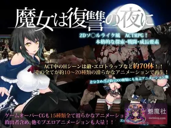 魔女复仇之夜[魔女は復讐の夜に] /2.4G (V1.07汉化步兵作弊版+魔改mod)