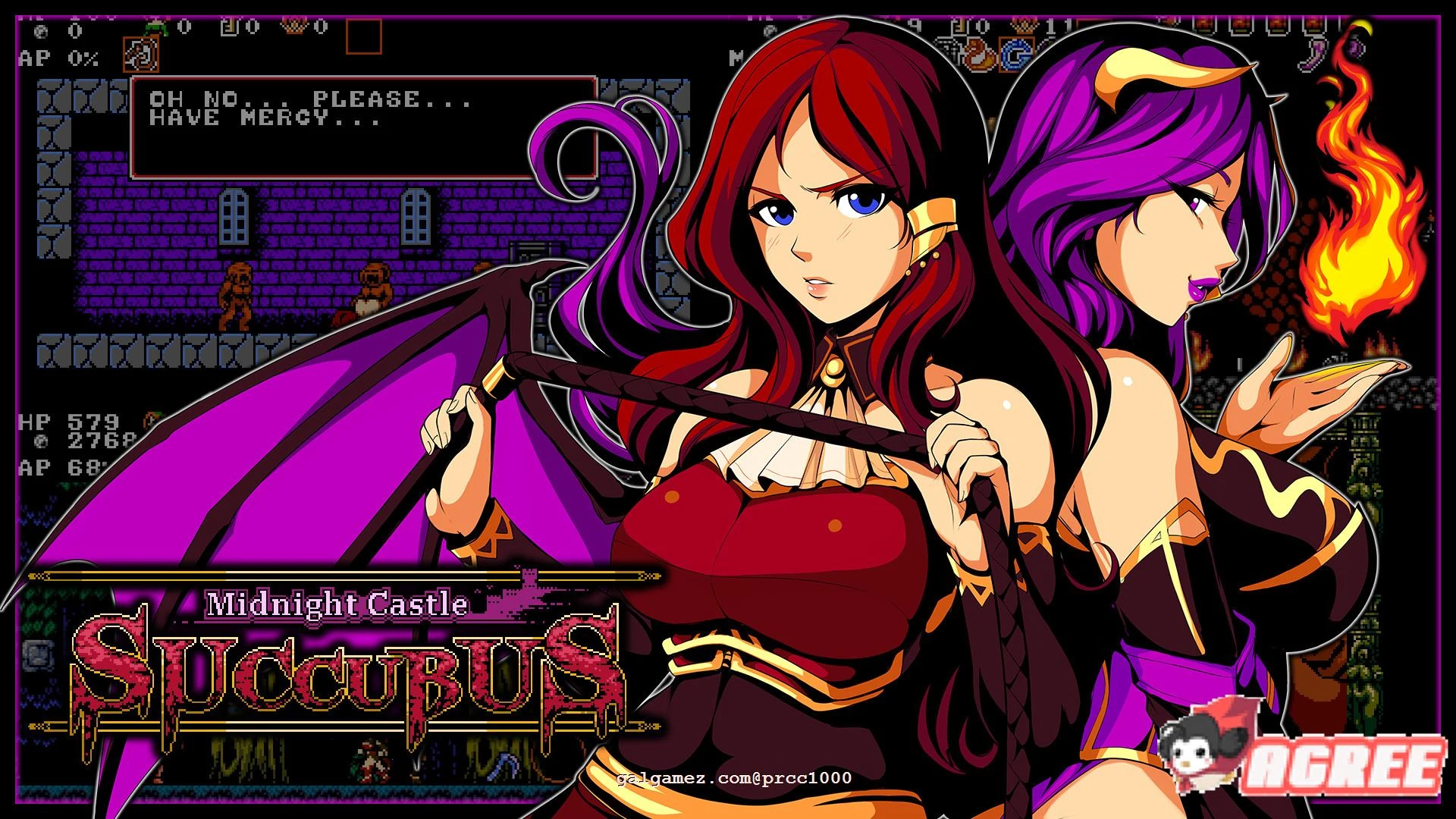 午夜银魔城ACT中文版~STEAM官方完整版+全回想存档 [200M/全动画/神级像素]