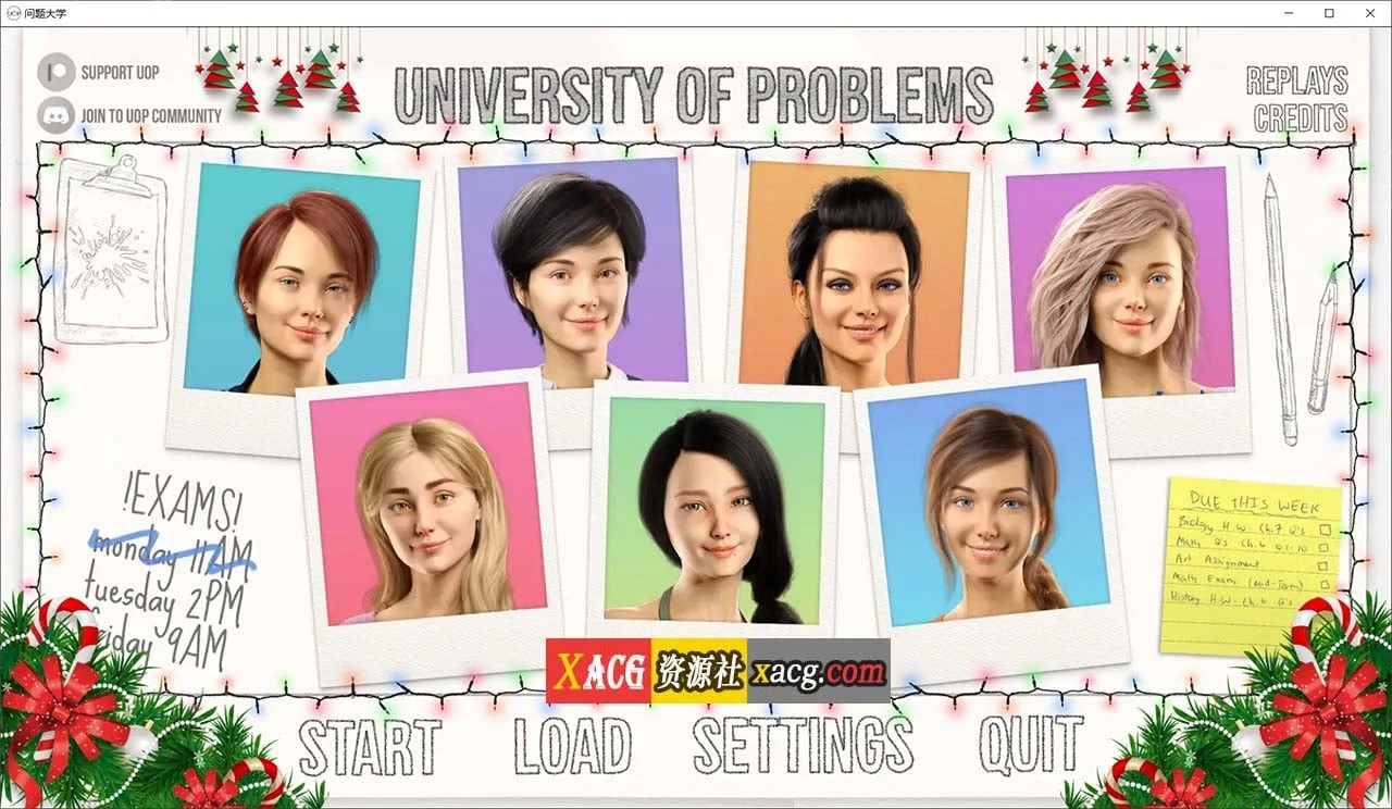 学院情缘 V1.3.5 汉化版 [欧美SLG/动态] PC+安卓/3G