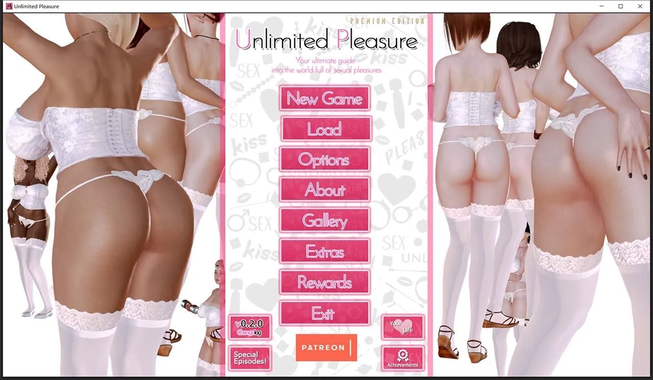 欧美SLG/官中/动态 无尽的满足 Unlimited Enjoyment 重制高级版 V0.2 官方英文版 [PC+安卓/4G/更新]