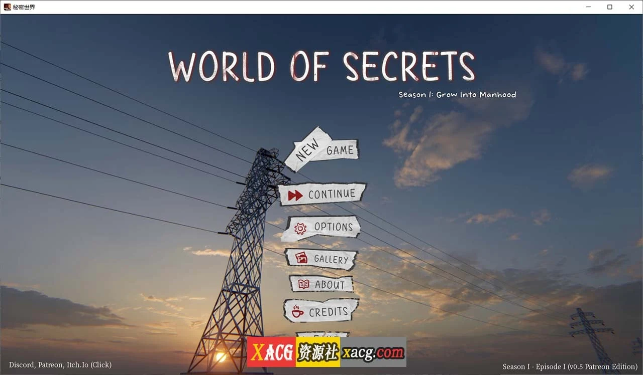 秘密世界 World of Secrets V0.5 官方中文版【沙盒SLG/新作】[2G]