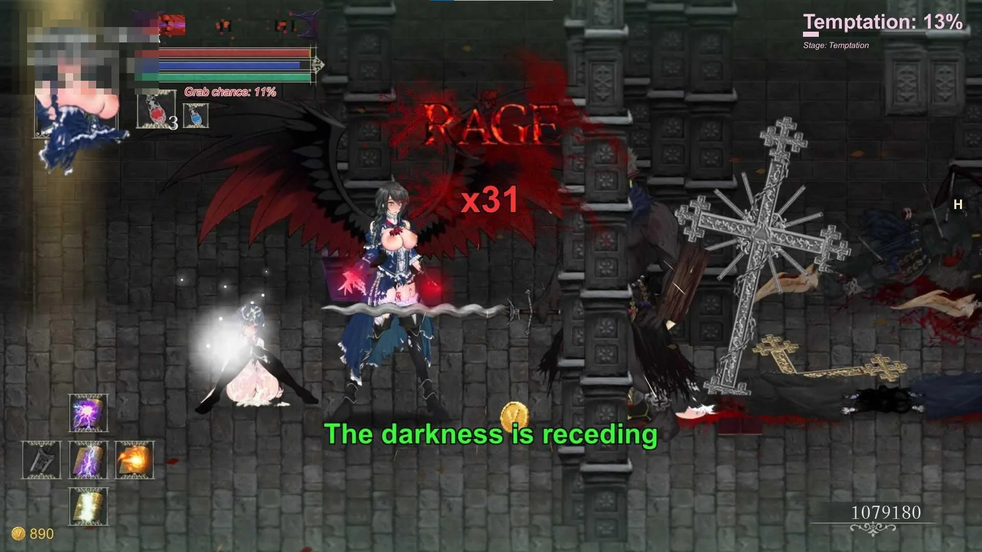 魔女的复仇之夜 魔女は復讐の夜に Night of Revenge [生肉+无码+动态+mod版] [PC] [ACT/动态H/无码] [2.88G/百度云/FM]
