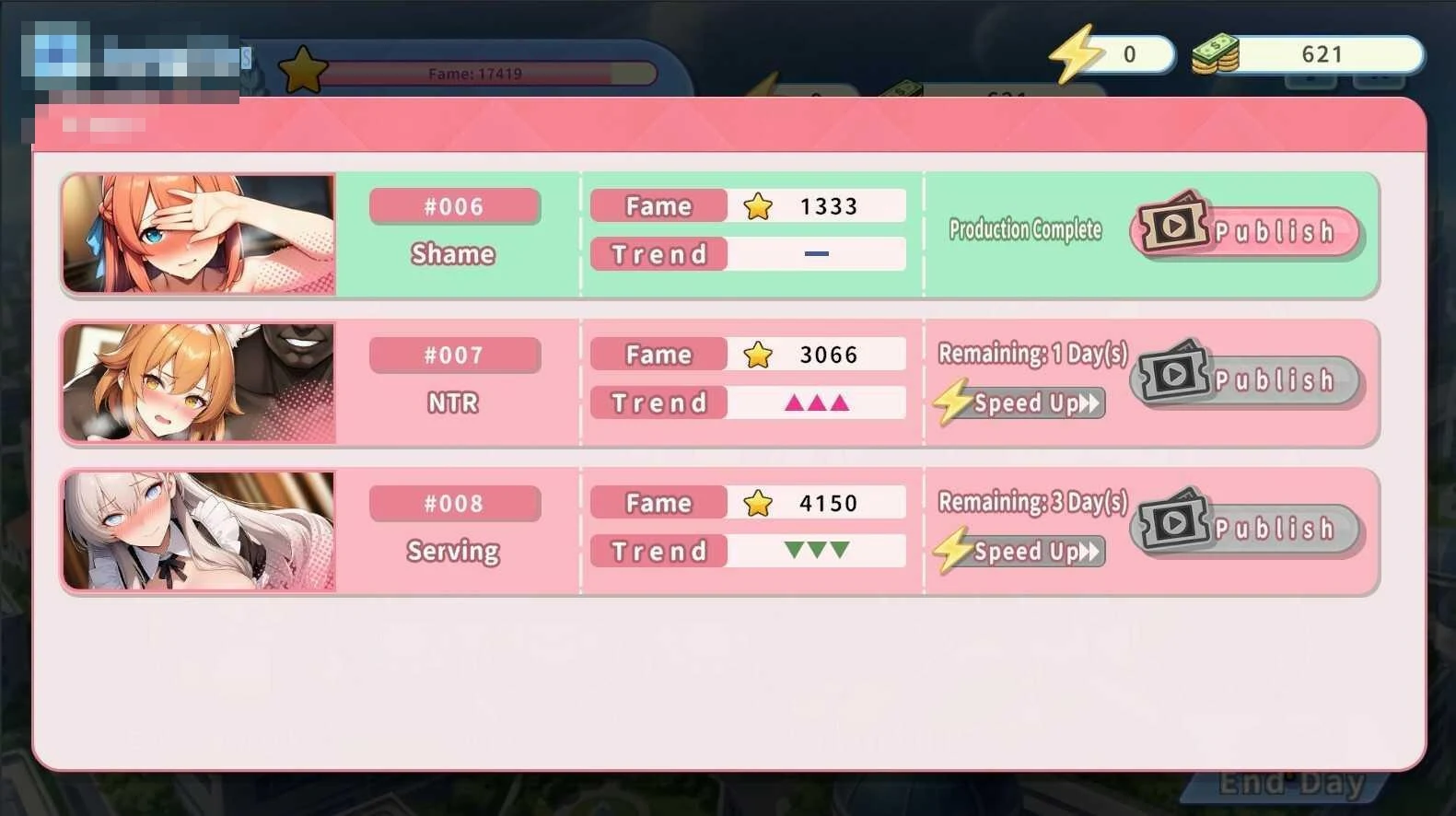 我的帝国公主是女优 My Princess is The AV Idol 〔官方中文步兵版〕【日系SLG/官中/步兵/PC】〔3.67G〕