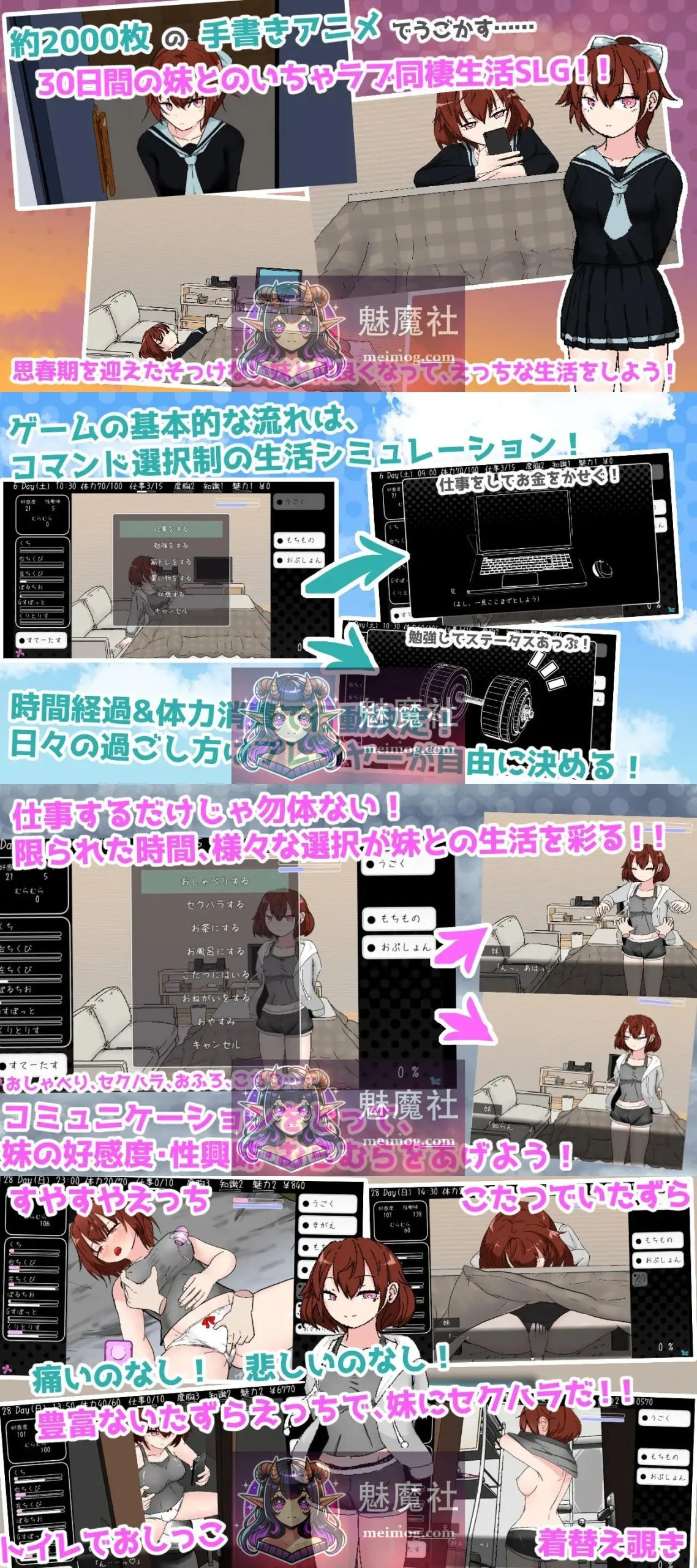 与青春期妹妹的特别30天【思春期家人と特別な30日間】(PC/500M) 安全无毒·老玩家亲测版~
