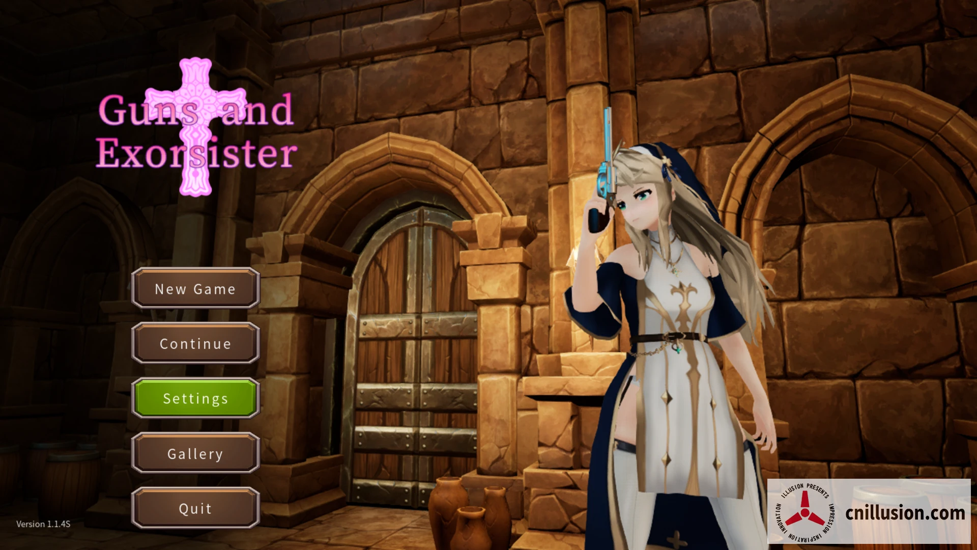 驱魔与迷途修女 Guns and Exorsister [Steam官方中文/3D动态] {PC平台}
