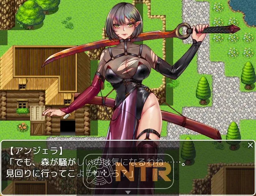 新作精灵战士安吉拉RPG [AI/800M] エルフの戦士 アンジェラ (百度FM)
