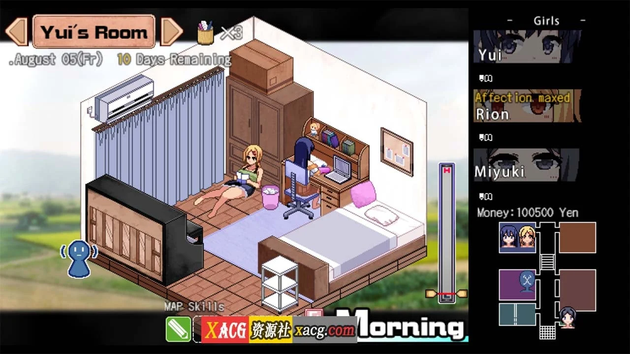 【像素神作SLG/中文/新DLC】夏日狂想曲+ V2.02DLC STEAM官中步兵版+存档【更新/PC+安卓/4G】 畅玩游戏 预览第12张-XACG动漫资源社——中文ACG动漫游戏社区 【像素神作SLG/中文/新DLC】夏日狂想曲+ V2.02DLC STEAM官中步兵版+存档【更新/PC+安卓/4G】 畅玩游戏 预览第12张