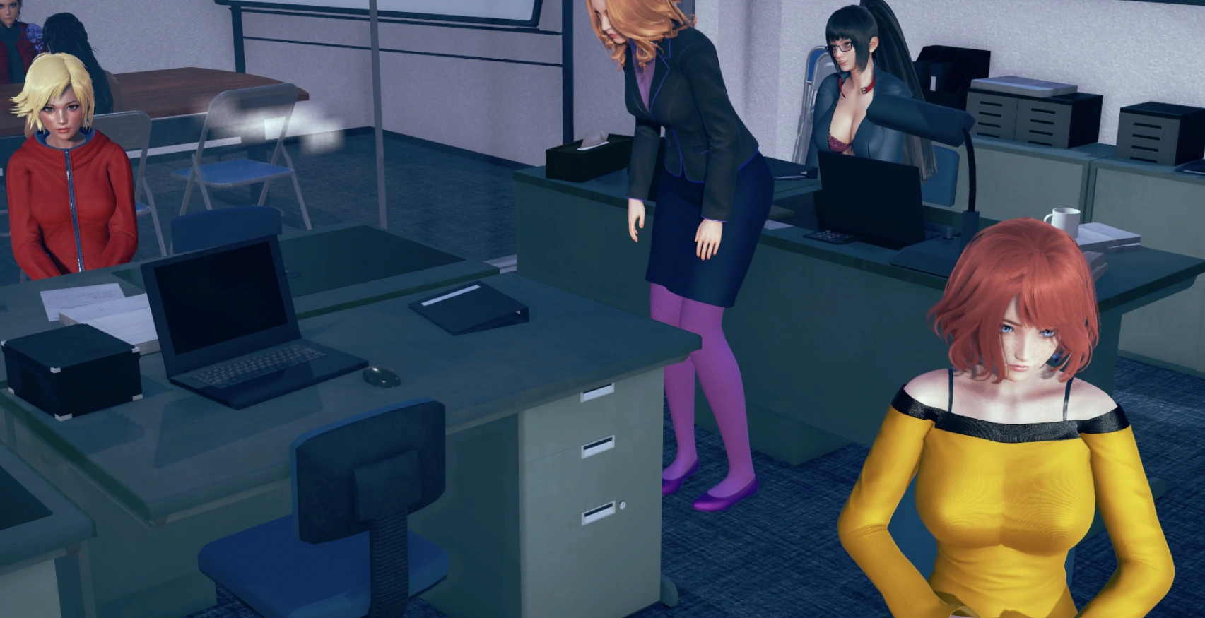 亚洲SLG/AIGPT汉化/3D 注意学校 Mind the School [v0.1.3A]