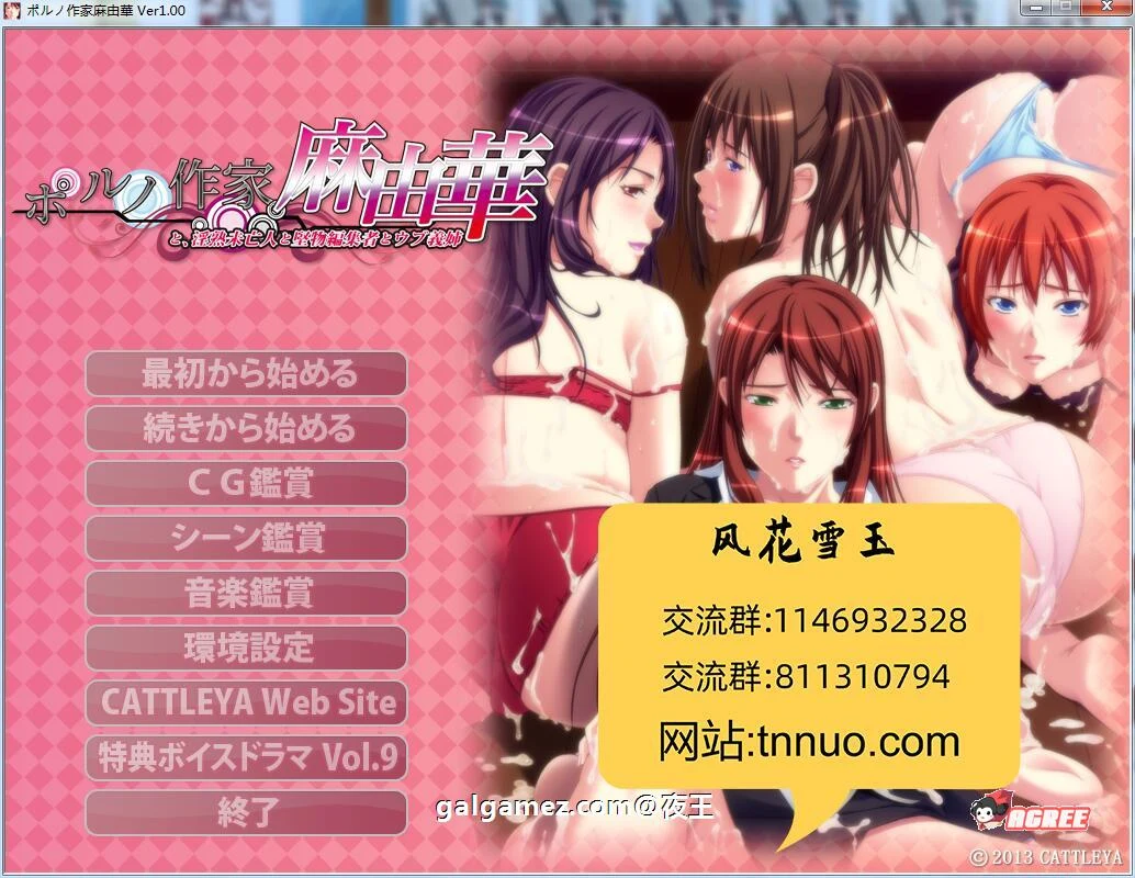感官小说作家麻由华、银淑未亡人、编辑、义姐！云汉化版 [5G/新作]