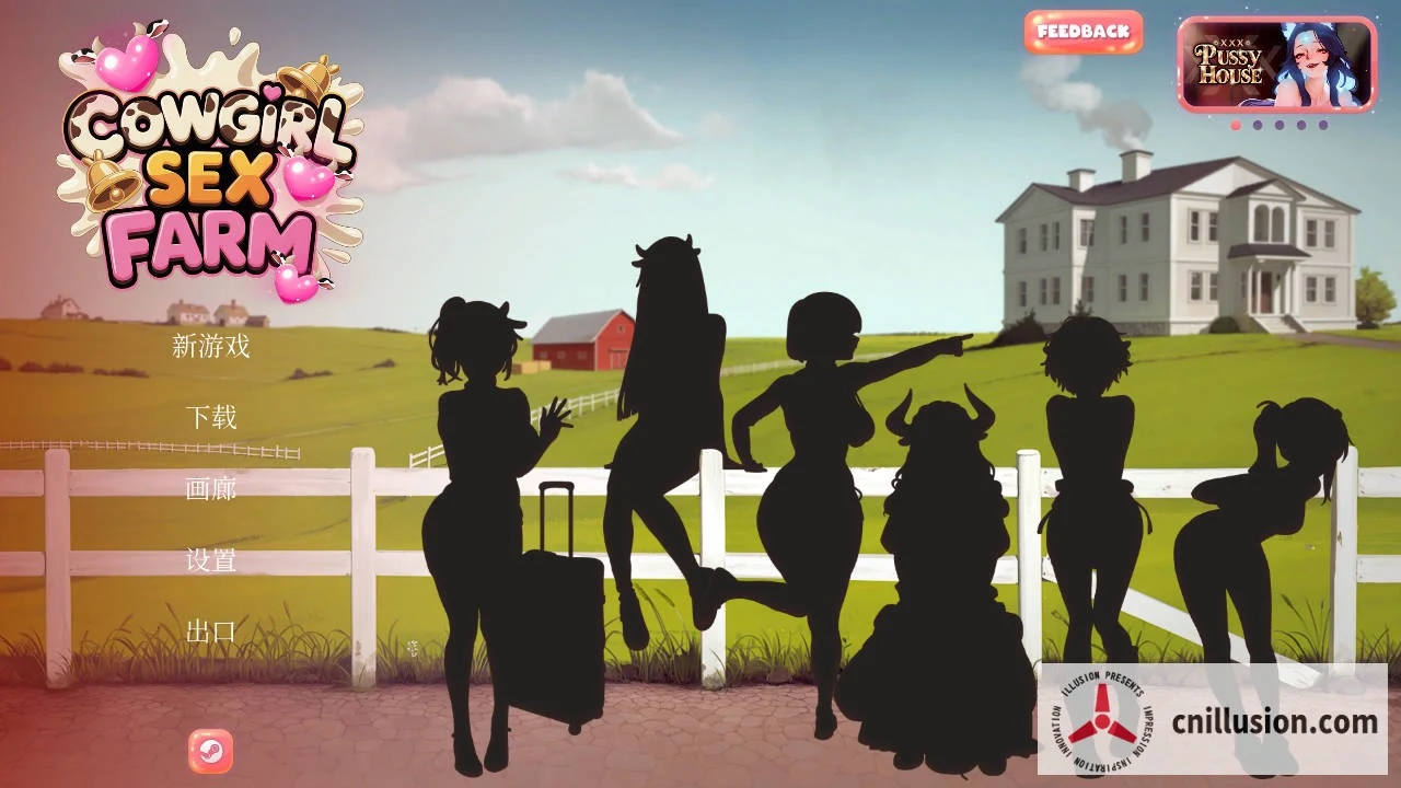 [SLG/官中/动态] 奶牛娘性爱农场 [COWGIRL SEX FARM] [v1.0 官方中文] [PC] [142M/FM/WY]